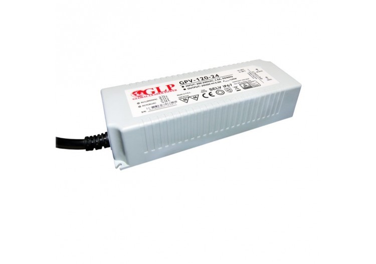 Alimentation LED étanche 24V DC-120W- IP67-GLP - GPV-120-24 - Barcelona LED