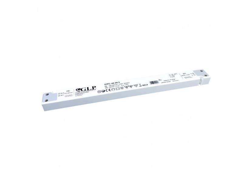 Alimentation LED extra plate 60W 24V-GLP - GTPC-60-24-S - Barcelona LED