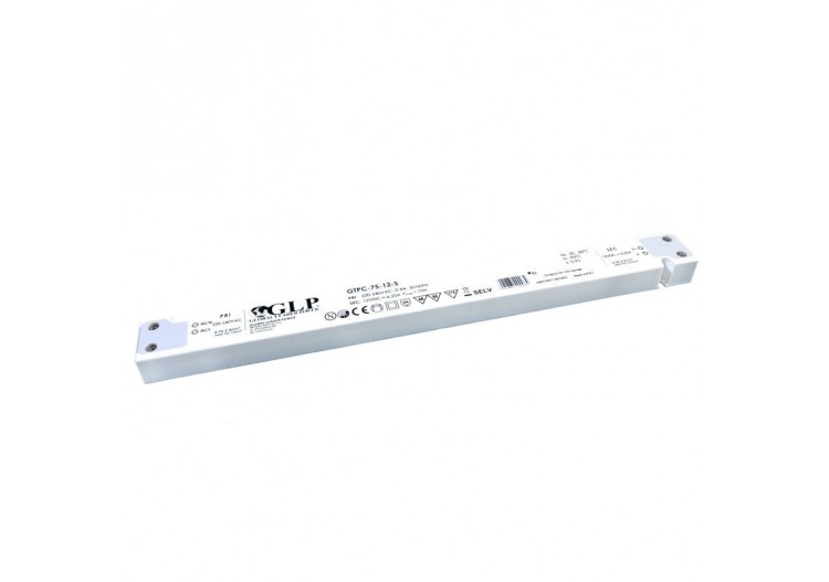 Alimentation LED extra plate 75W 12V-GLP - GTPC-75-12-S - Barcelona LED