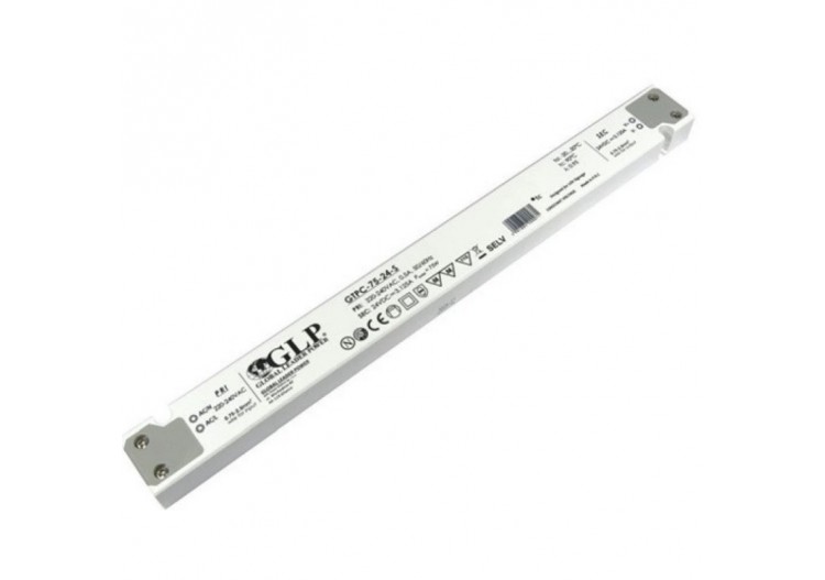 Alimentation LED extra plate 75W 24V-GLP - GTPC-75-24-S - Barcelona LED