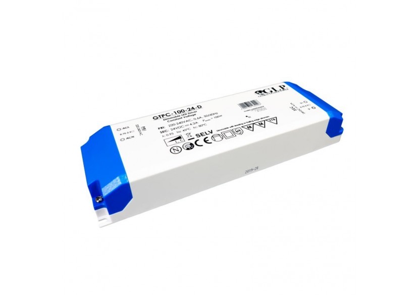 Alimentation Triac LED dimmable à tension constante 100W 24V - GTPC-100-24-D - Barcelona LED