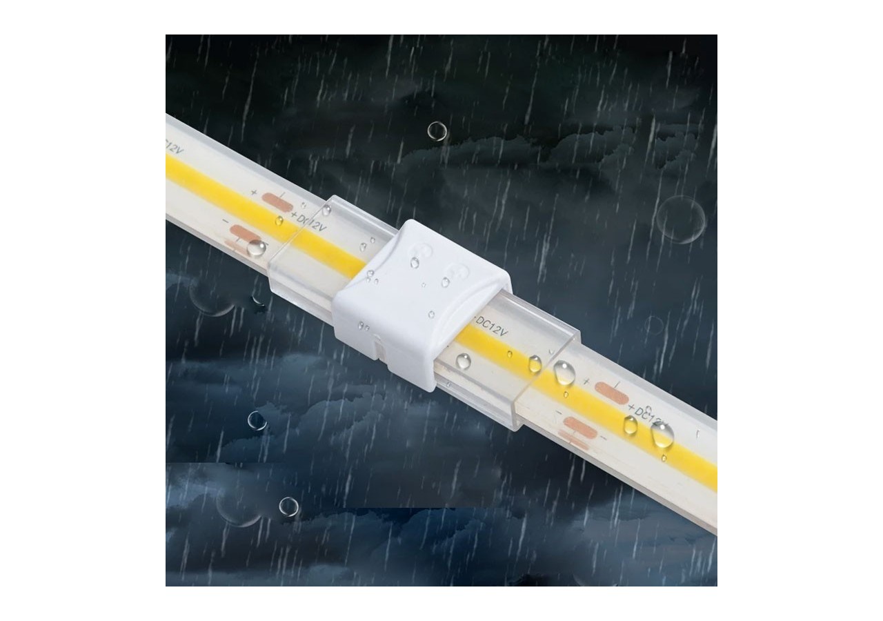 Connecteur étanche pour ruban LED 10mm-ruban à ruban-IP68 - SDN10BB-2 - Barcelona LED