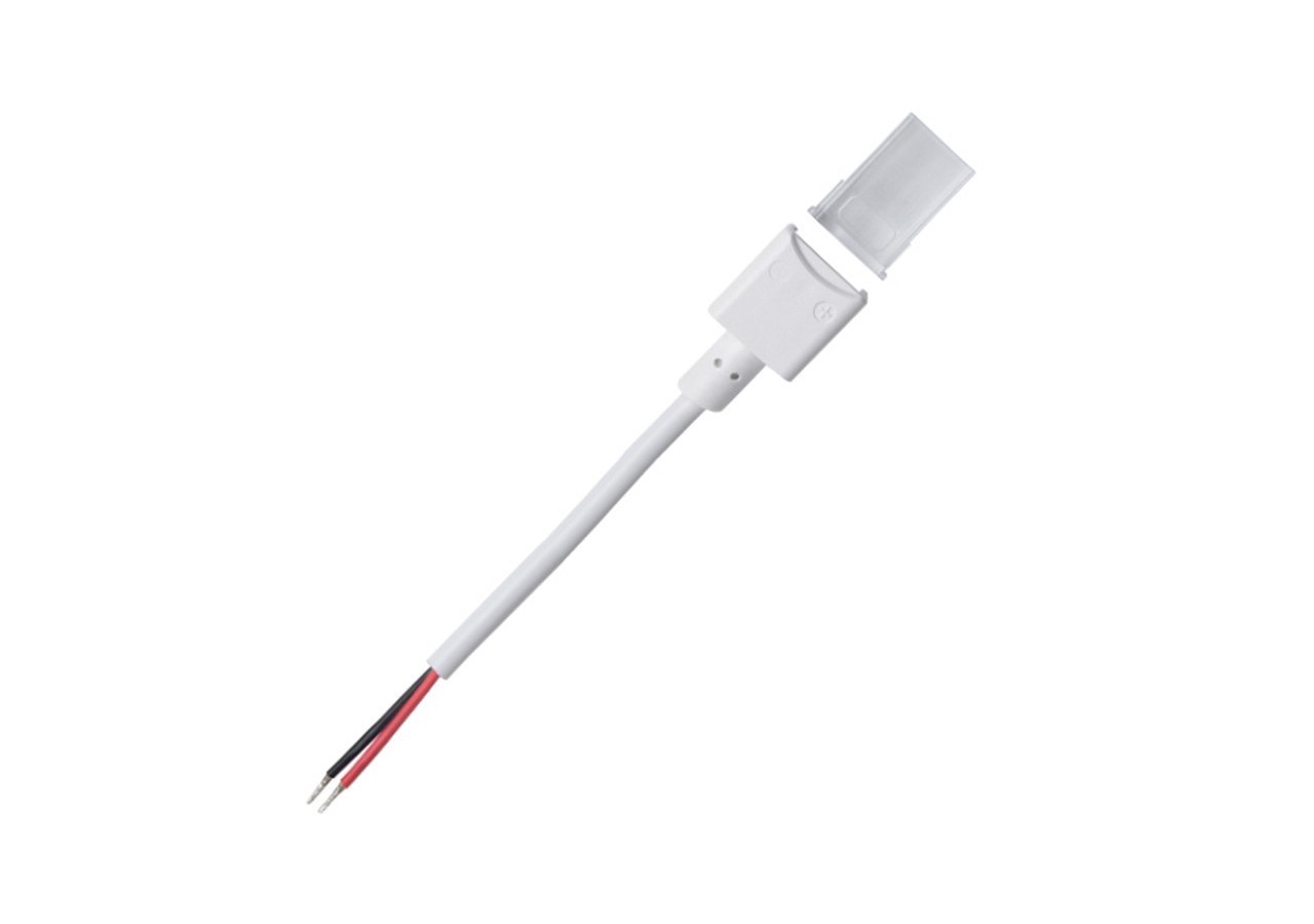 Connecteur initial étanche pour ruban LED 10mm-2 pins-IP68 - SDN10XB-2W200 - Barcelona LED