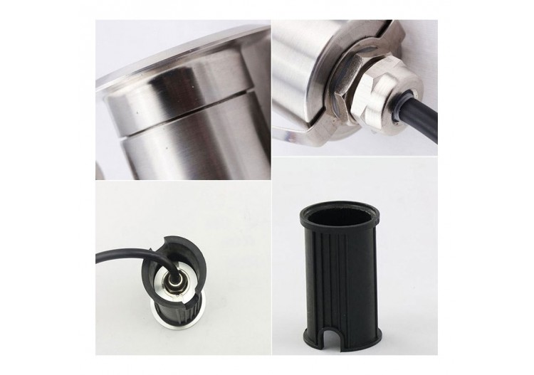 Spot LED RGB encastrable au sol RGB 3W 12V-DC IP67 - BA50011-RGB - Barcelona LED 2