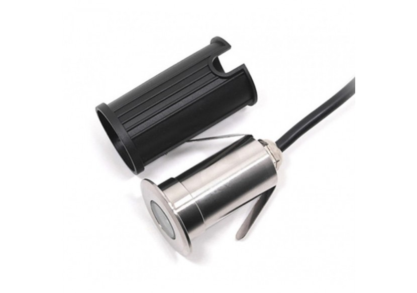 Spot LED RGB encastrable au sol RGB 3W 12V-DC IP67 - BA50011-RGB - Barcelona LED