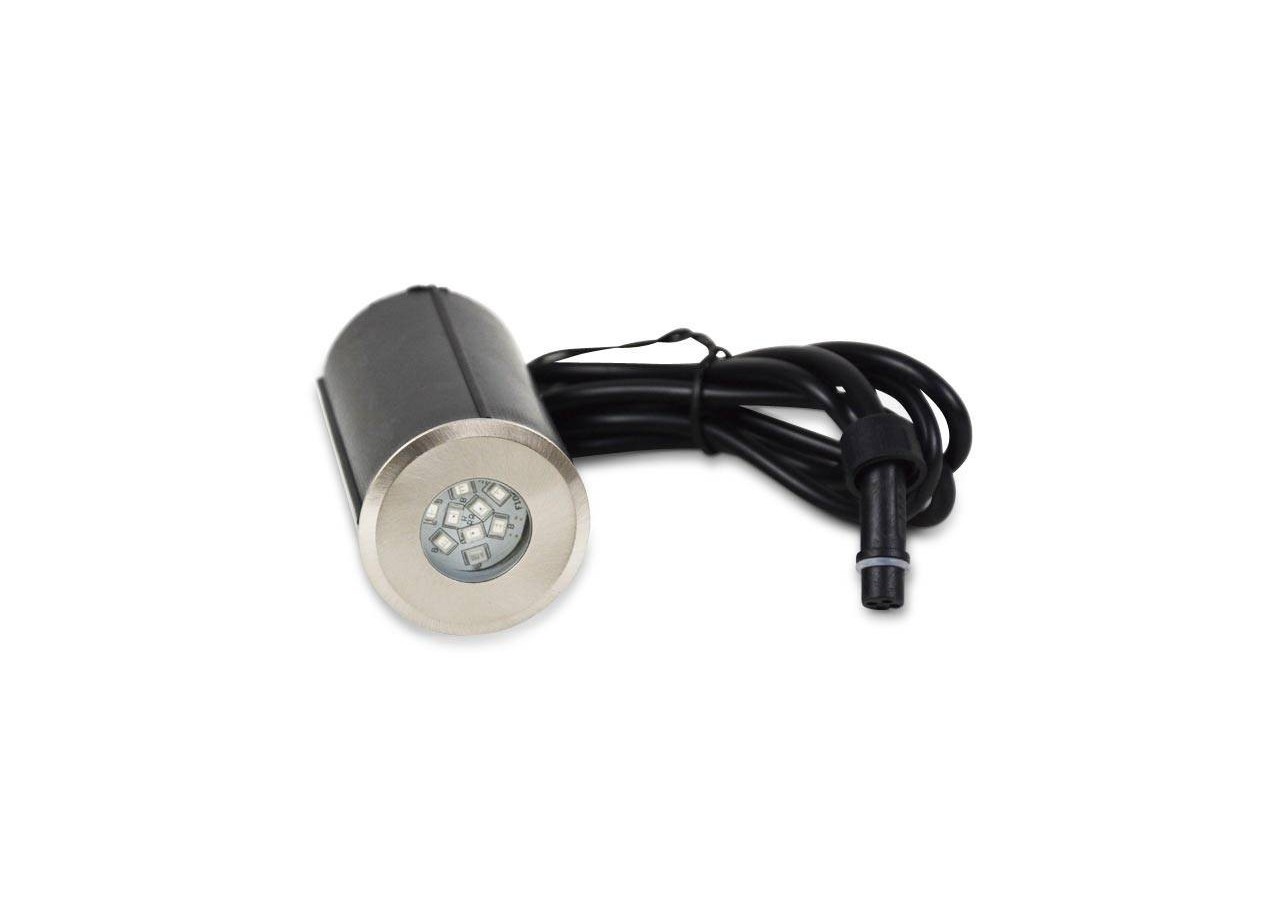 Spot LED RGB encastrable au sol RGB 3W 12V-DC IP67 - BA50011-RGB - Barcelona LED