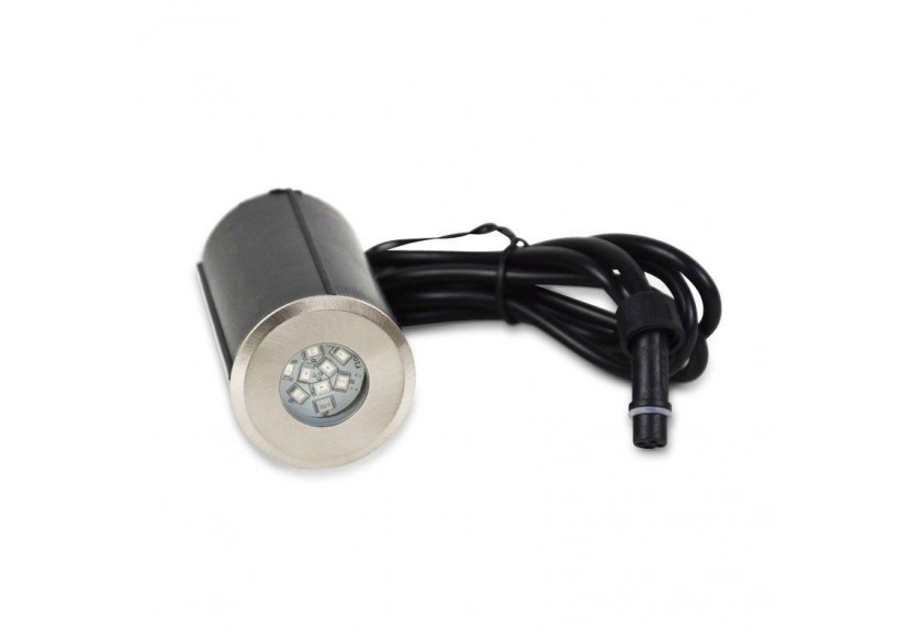 Spot LED RGB encastrable au sol RGB 3W 12V-DC IP67 - BA50011-RGB - Barcelona LED
