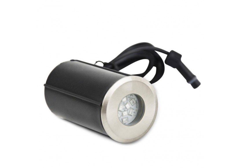 Spot LED RGB encastrable au sol RGB 3W 12V-DC IP67 - BA50011-RGB - Barcelona LED