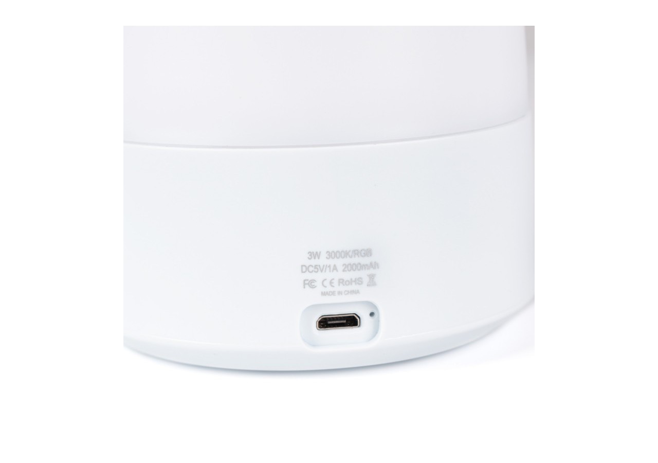 Lampe veilleuse LED RGB portable "COMPI"-Tactile-3W-IP44 - MU1003 - Barcelona LED