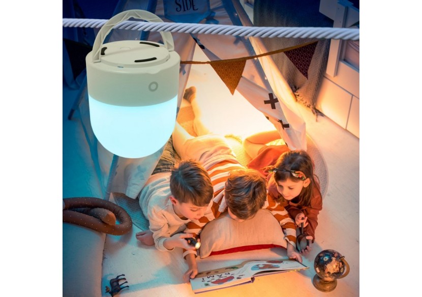 Lampe veilleuse LED RGB portable "COMPI"-Tactile-3W-IP44 - MU1003 - Barcelona LED