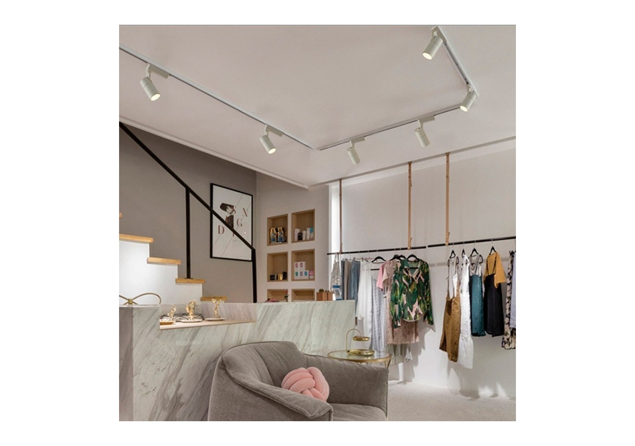 Spot rail triphasé LED 36W CCT Triac Dimmable - B00220-B-DIMCCT - Barcelona LED