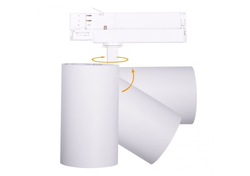 Spot rail triphasé LED 36W CCT Triac Dimmable - B00220-B-DIMCCT - Barcelona LED