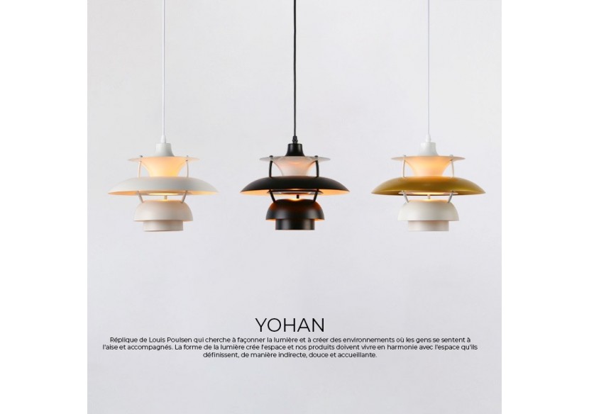 Suspension design "Yohan" - L3057-N - Barcelona LED