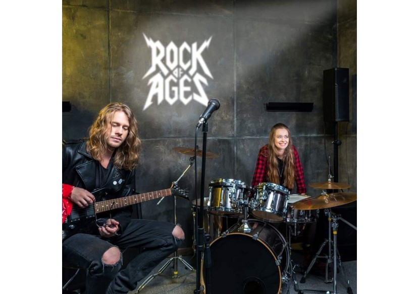 Projecteur de logo LED GOBO 20W rotatif extérieur-IP65 - BLP20E-R - Barcelona LED