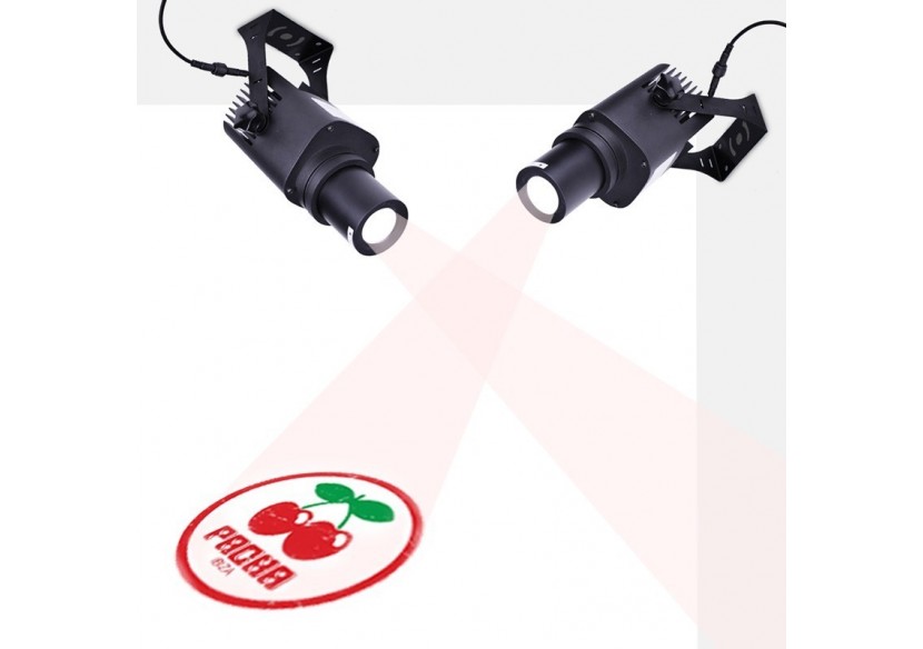 Projecteur de logo LED GOBO 20W rotatif extérieur-IP65 - BLP20E-R - Barcelona LED