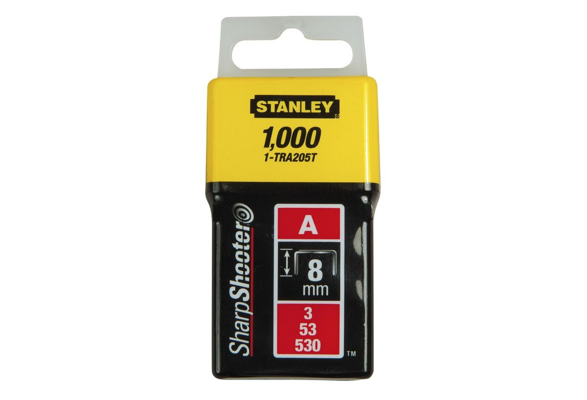 Agrafes Type A - Boite De 1000Pcs - Stanley : Confort'Mat
