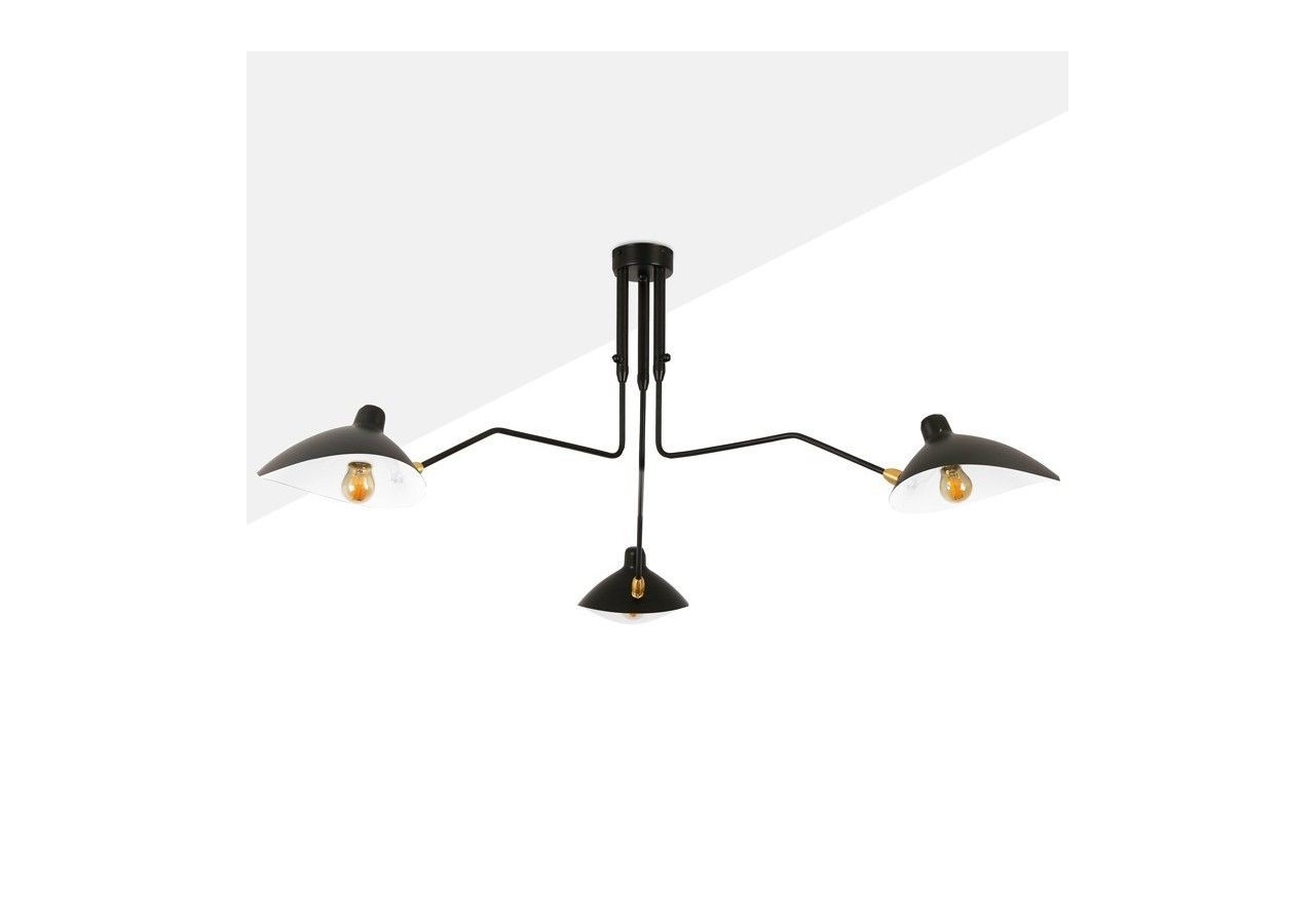 Plafonnier design "Muller"-3xE27 - L3070-N - Barcelona LED