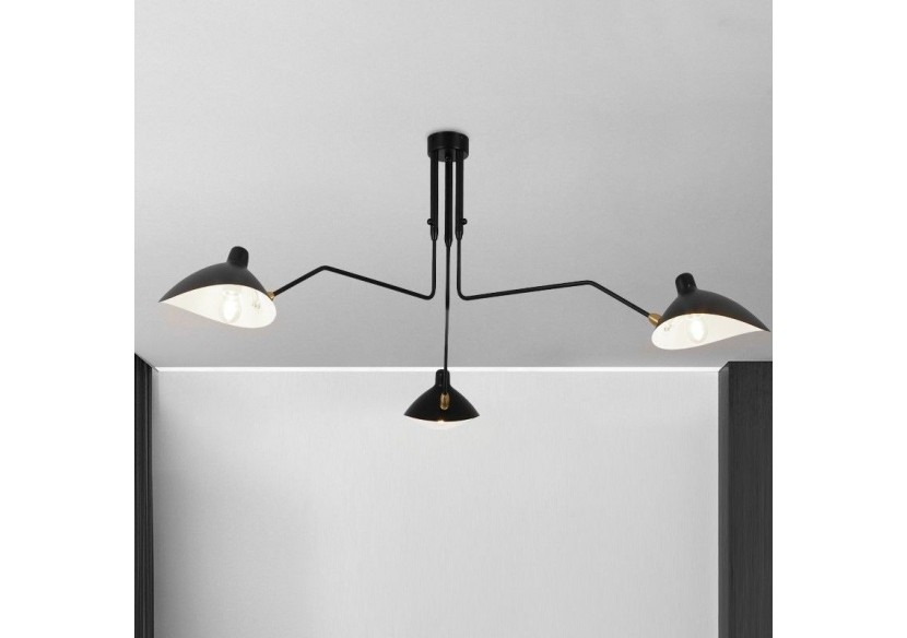 Plafonnier design "Muller"-3xE27 - L3070-N - Barcelona LED