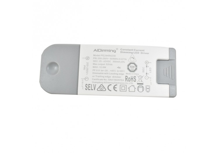 Driver Triac dimmable 25-42VDC 300MA - PE294R4230 - Barcelona LED 2