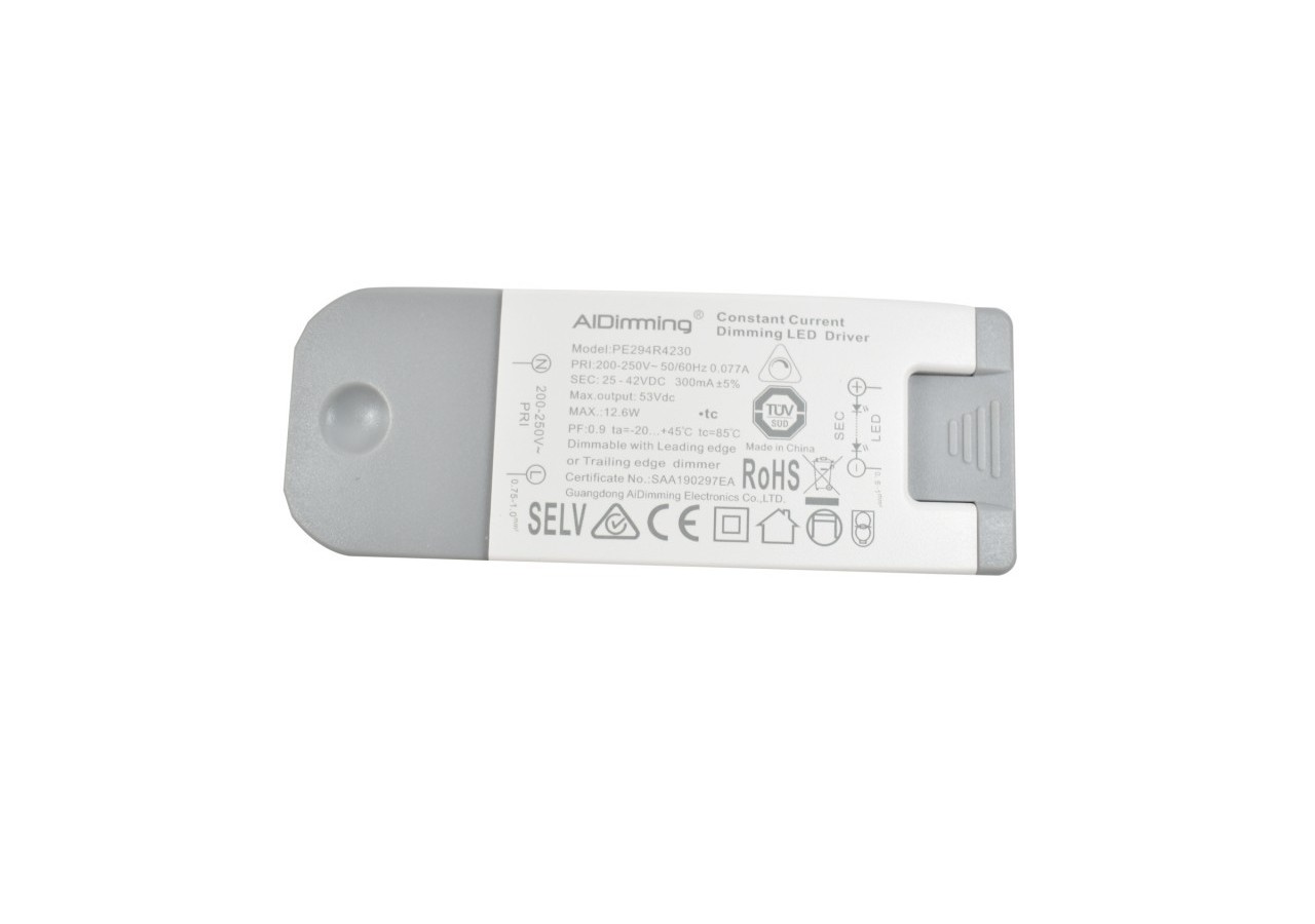 Driver Triac dimmable 25-42VDC 300MA - PE294R4230 - Barcelona LED
