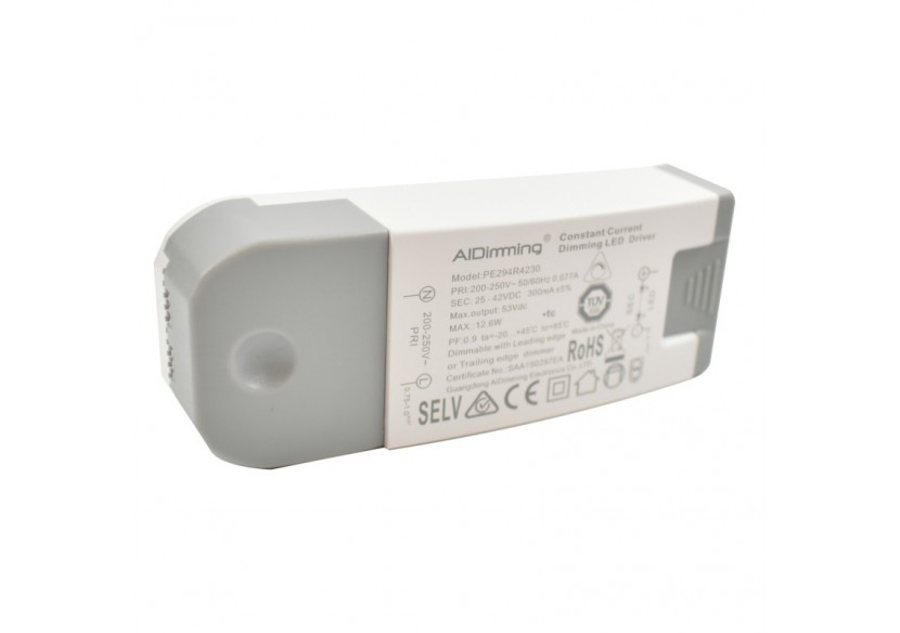 Driver Triac dimmable 25-42VDC 300MA - PE294R4230 - Barcelona LED