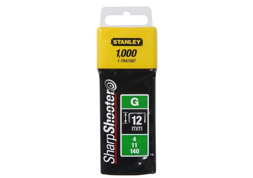 Agrafes Type G - Boite De 1000Pcs - Stanley : Confort'Mat