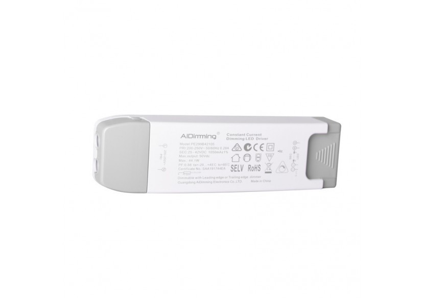 Driver Triac dimmable 25-42VDC 1050MA - PE299B42105 - Barcelona LED