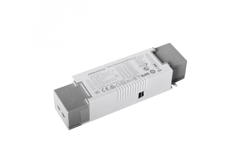 Driver dimmable DALI-PUSH-0-10V 9-42VDC Multicourant 700-1050mA - PE-N45DA42 - Barcelona LED