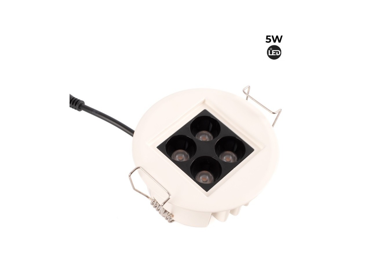 Spot LED encastrable 5W 24 degrés UGR18 OSRAM Chip - B1255-B-270 - Barcelona LED