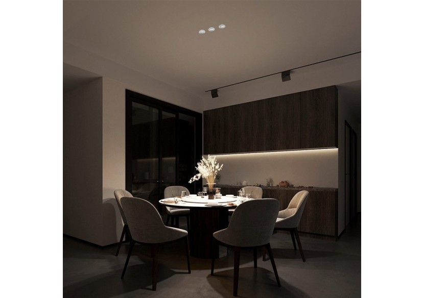 Spot LED encastrable 5W 24 degrés UGR18 OSRAM Chip - B1255-B-270 - Barcelona LED