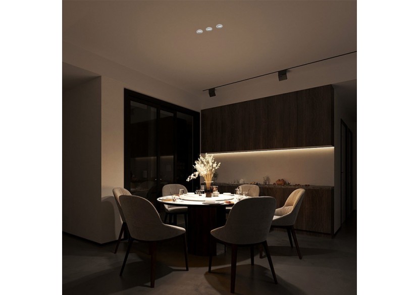 Spot LED encastrable 10W 24 degrés UGR18 Osram Chip - B1256-B-270 - Barcelona LED