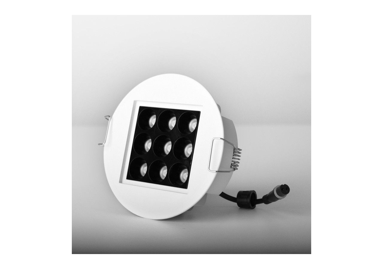 Spot LED encastrable 10W 24 degrés UGR18 Osram Chip - B1256-B-270 - Barcelona LED