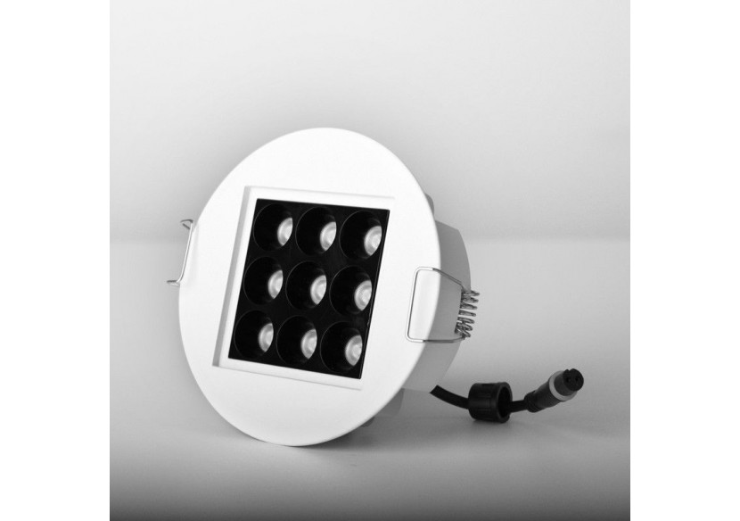 Spot LED encastrable 10W 24 degrés UGR18 Osram Chip - B1256-B-270 - Barcelona LED