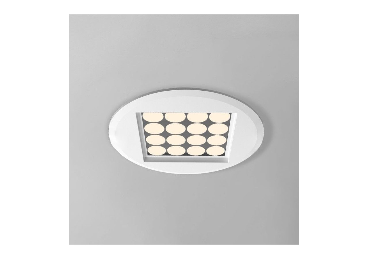 Spot LED encastrable 18W 24 degrés UGR18 puce Osram - B1257-B-270 - Barcelona LED