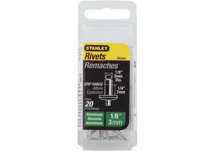 RIVET ALUMINIUM 3MM X 6,35...
