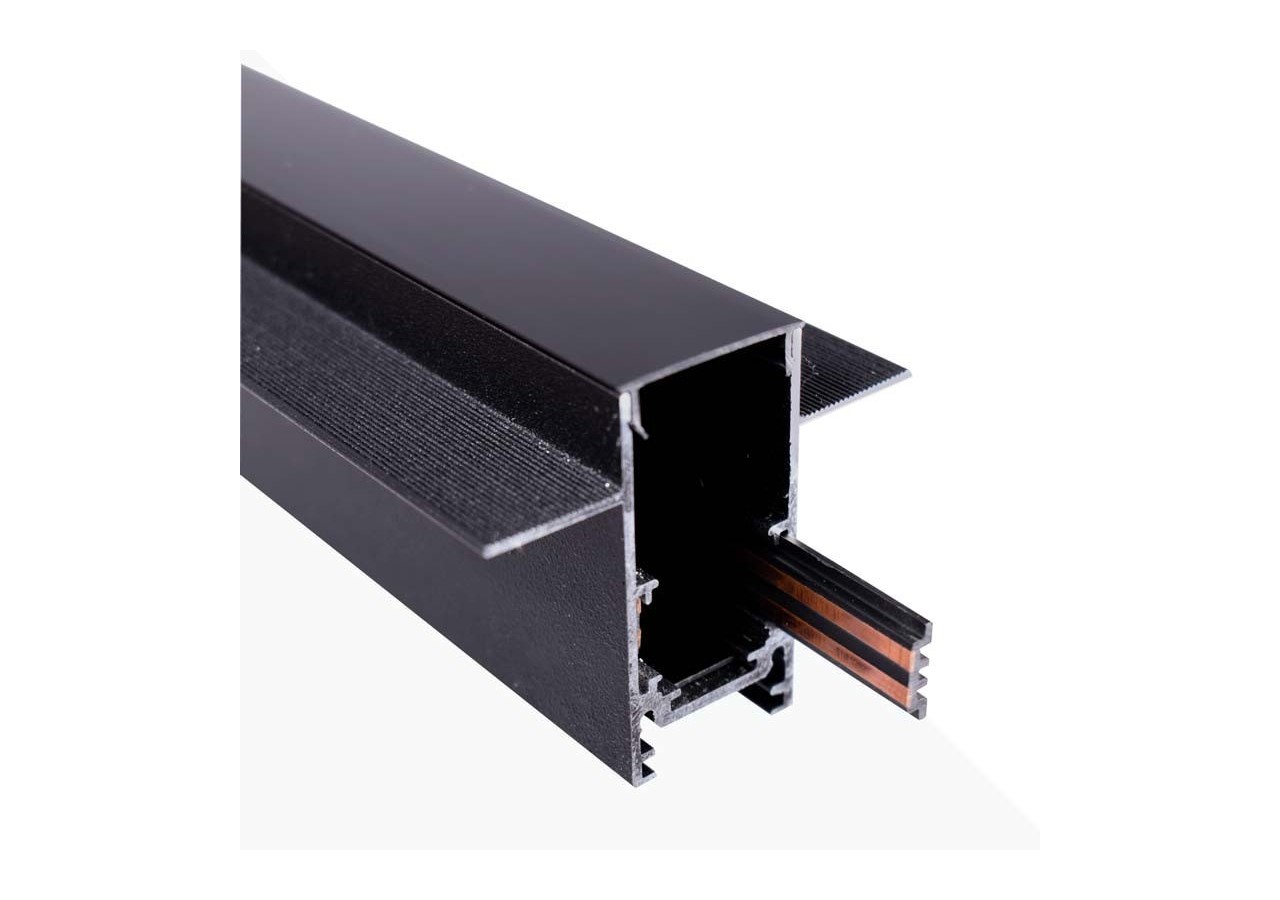 Rail magnétique encastré 20mm 48V 2 mètres - CME-200-N - Barcelona LED