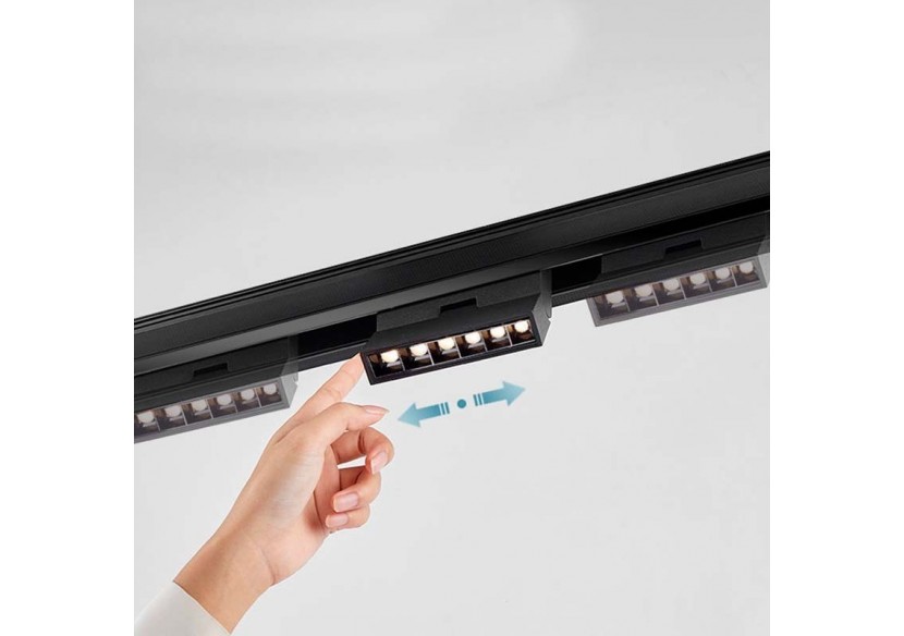 Rail magnétique en saillie 20mm 48V-1 mètre - CMS-100-N - Barcelona LED