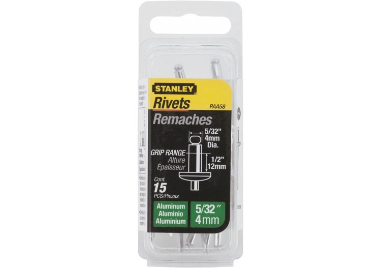 RIVET ALUMINIUM 4MM X 12,7...
