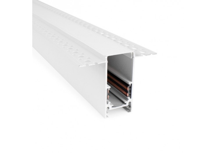 Rail magnétique intégré 20mm 48V-2 mètres - CMI-200-B - Barcelona LED