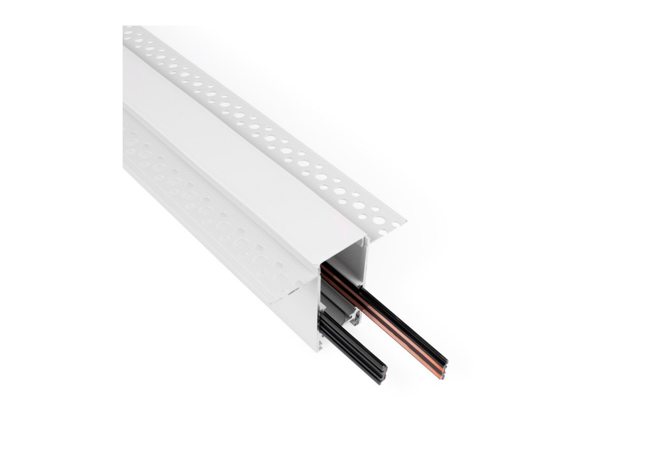 Rail magnétique intégré 20mm 48V-2 mètres - CMI-200-B - Barcelona LED