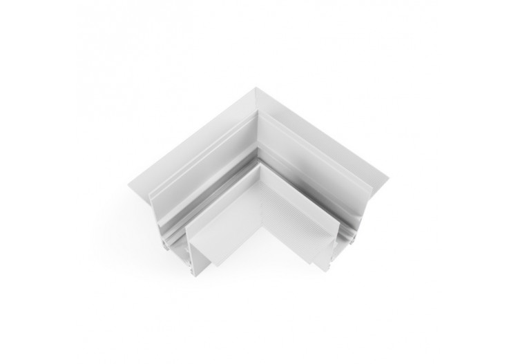 Connecteur en L pour rails magnétiques encastrés 20 mm-Horizontal - CME-90H-B - Barcelona LED 2