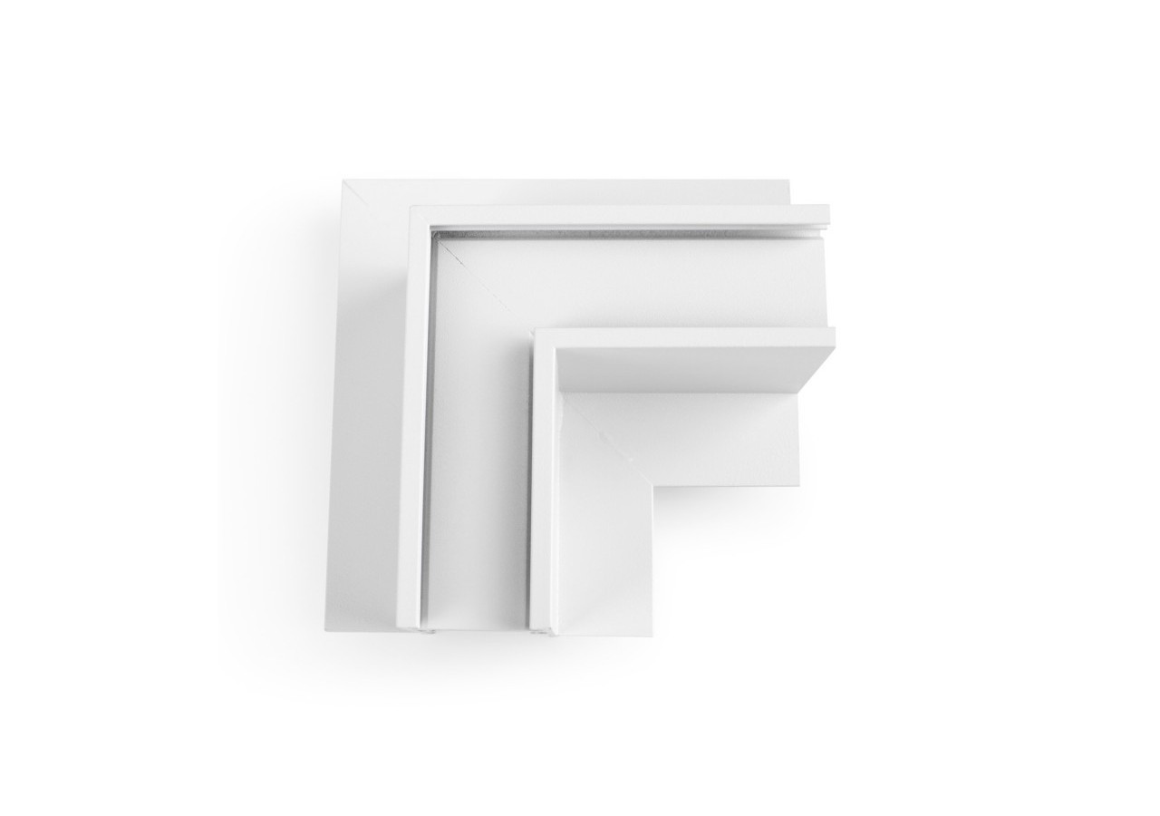 Connecteur en L pour rails magnétiques encastrés 20 mm-Horizontal - CME-90H-B - Barcelona LED