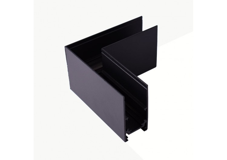 Connecteur en L pour rails magnétiques en saillie 20mm-Horizontal - CMS-90H-N - Barcelona LED