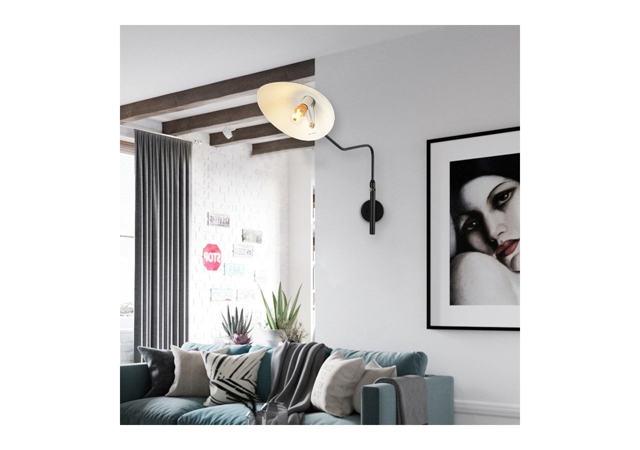 Applique murale design "Millan"-E27 - L3071-N - Barcelona LED