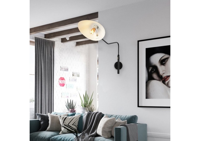 Applique murale design "Millan"-E27 - L3071-N - Barcelona LED