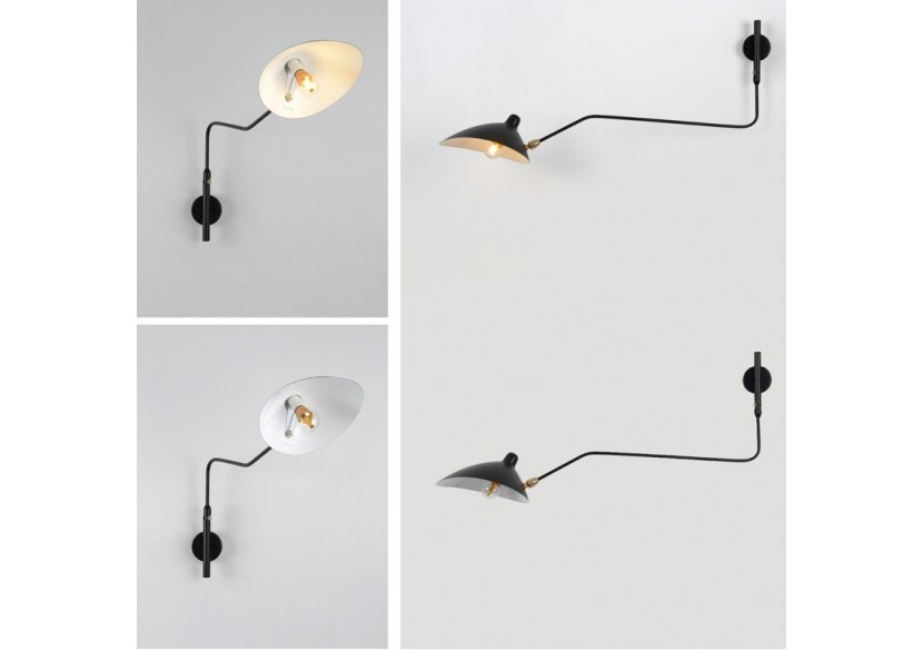 Applique murale design "Millan"-E27 - L3071-N - Barcelona LED