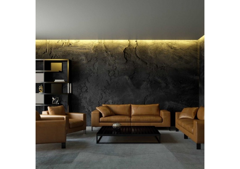 Profilé d'angle en aluminium avec diffuseur, 4 embouts et 4 clips-Ruban LED jusqu'à 12 mm-2 mètres - PXG-1616-N - Barcelona LED