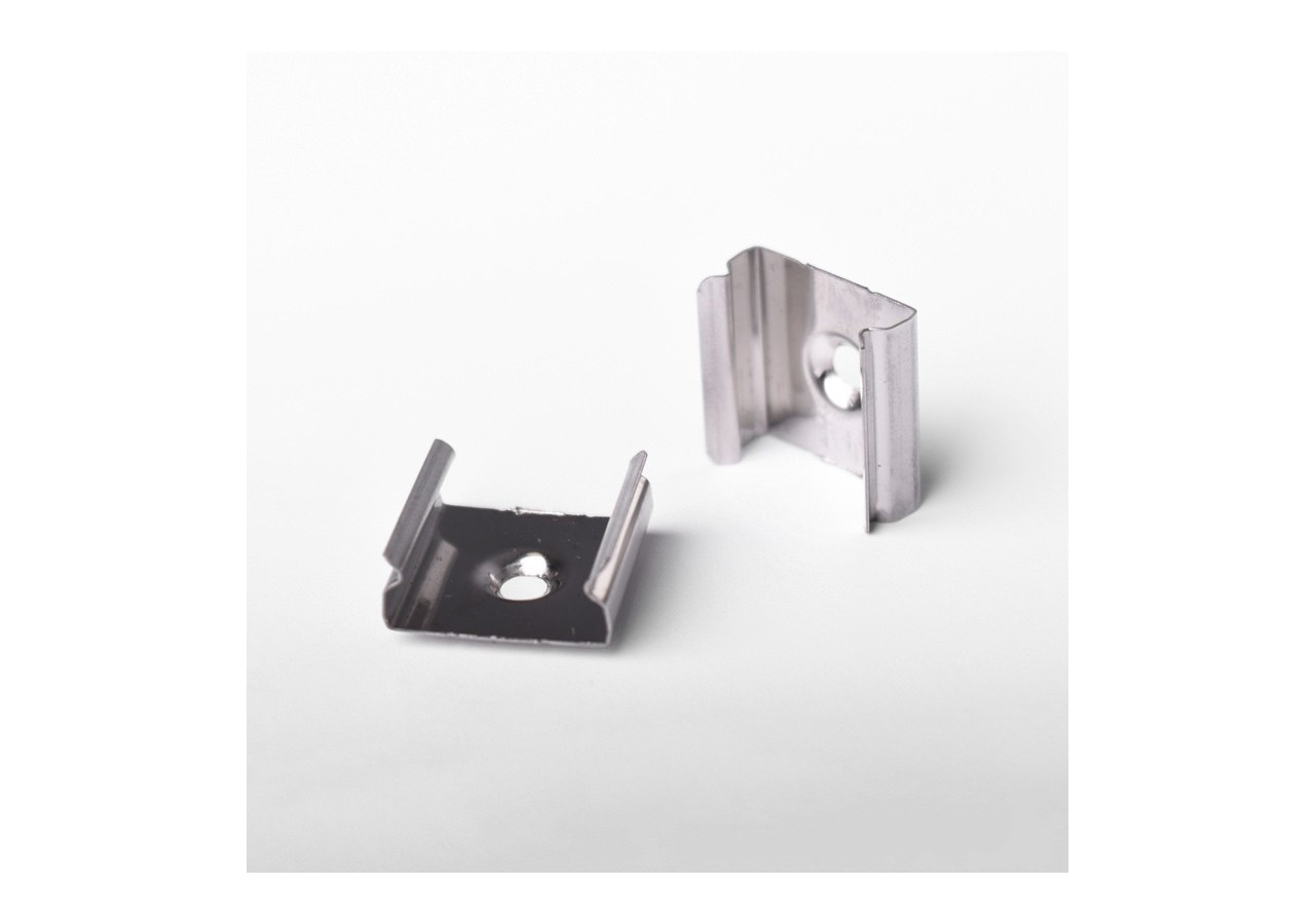 Clip de fixation pour profilé en saillie PXG-204 - PXG-204-G - Barcelona LED