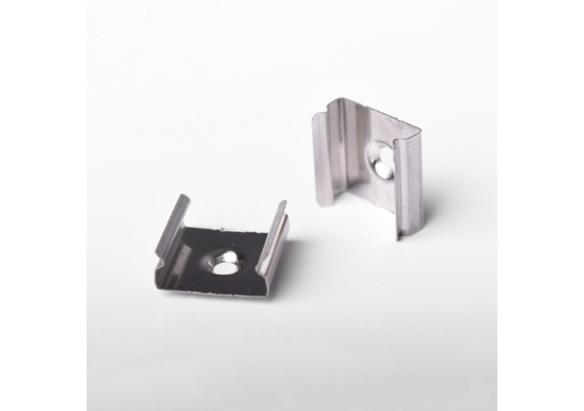 Clip de fixation pour profilé en saillie PXG-204 - PXG-204-G - Barcelona LED