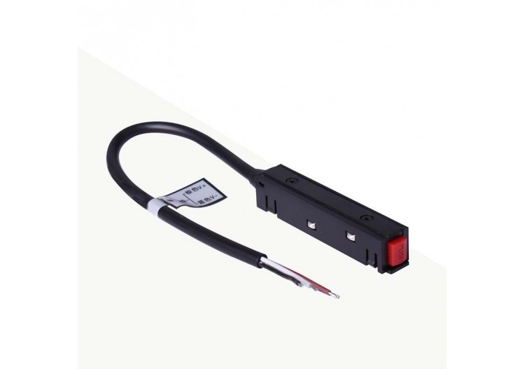 Connecteur d'alimentation avec câble pour rail magnétique-48V - CM-I-N - Barcelona LED